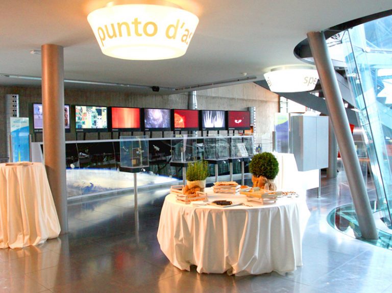 Piano -1 allestito per un evento privato