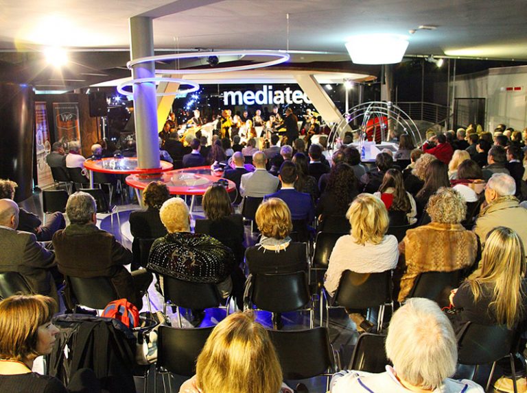 Piano -3 allestito per un evento